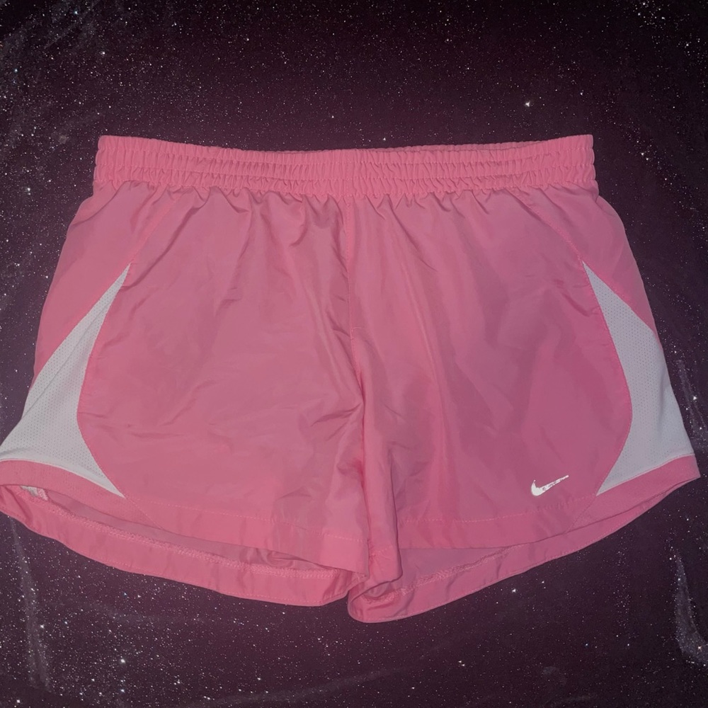 Pink Nike Athletic Shorts